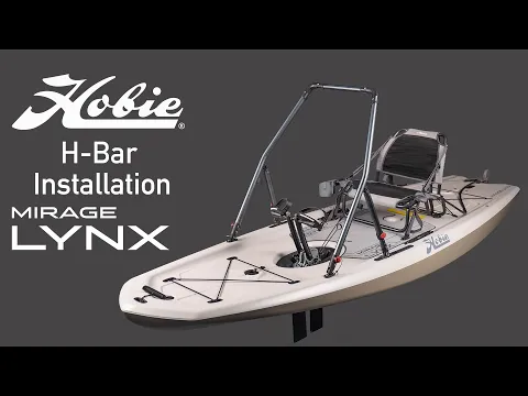 Hobie Mirage LYNX | H-BAR STANDING SUPPORT INSTALLATION | Standing in a Kayak Made Easy