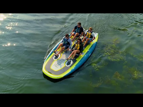 Mirage Fiesta | ALL-NEW Four Person, Inflatable Pedal Kayak by Hobie
