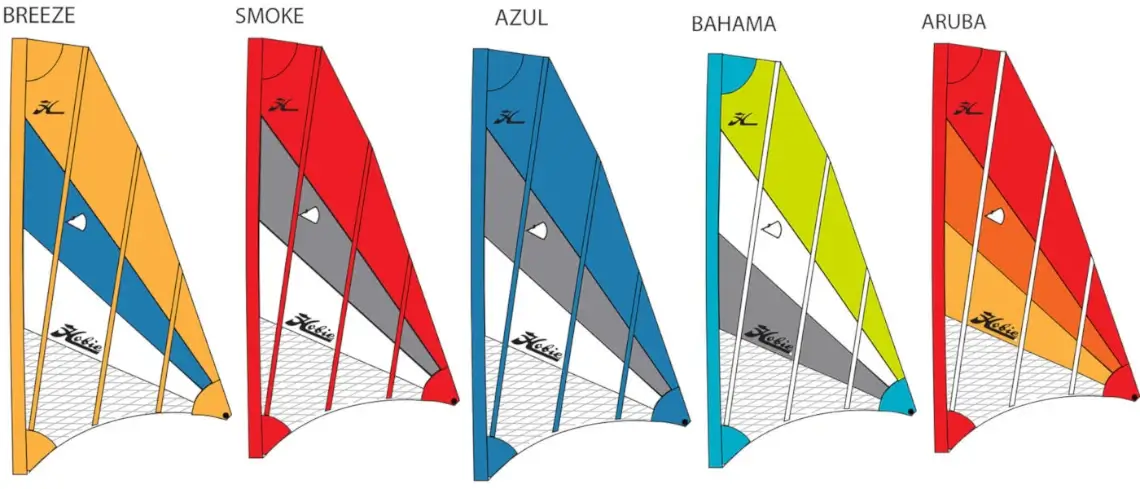 Hobie Adventure Island Sail Colours