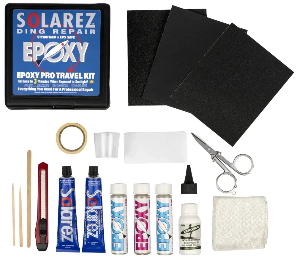 Solarez Repair Kit Contents