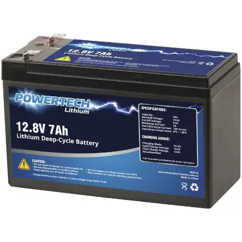 Powertech 7ah Lithium Battery SB2210