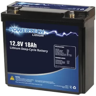 Powertech Lithium 12v Battery 18ah SB2212