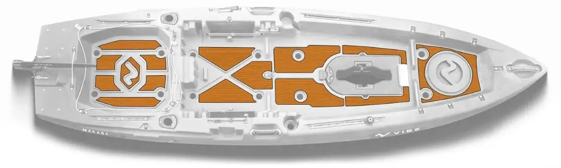 Vibe Makana Deck Padding Layout
