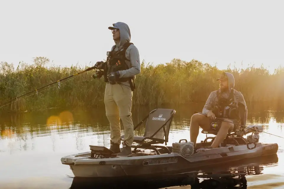 Tandem Kayak FIshing on XTR130
