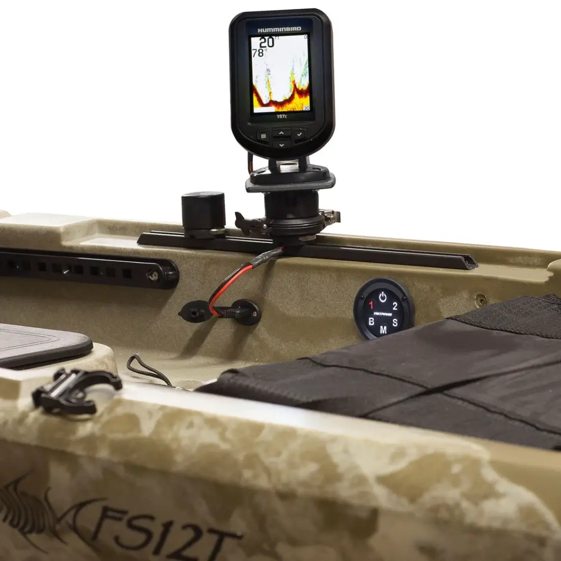 Power Port with Wire & SAE Connector Fish FInder Install