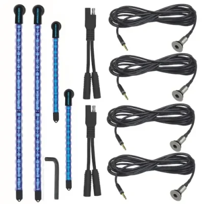 Yak-Power Complete LED Light Kit Blue