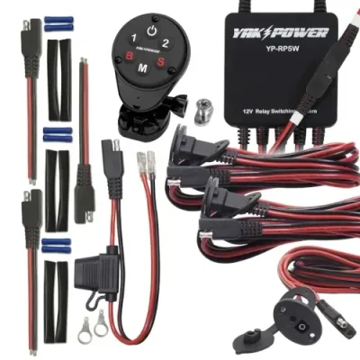 Yak-Power 5 Circuit Wireless Serious Complete System YP-RP5WCS3