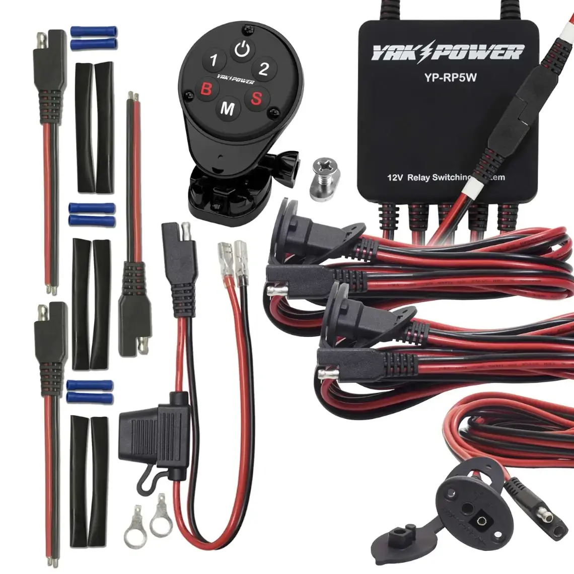 Yak-Power 5 Circuit Wireless Serious Complete System