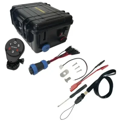 Yak-Power Portable Power Station with 5 Circuit Wireless Digital Switching System