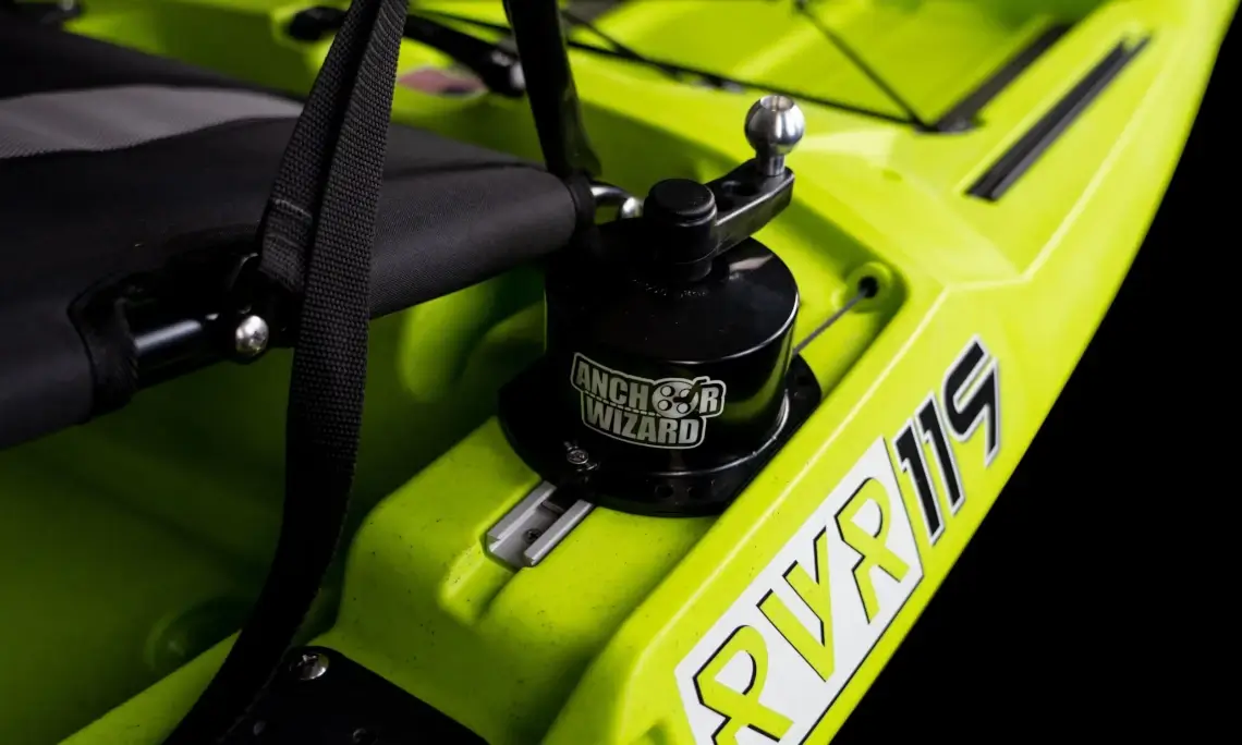 Anchor Wizard Installed RVR119 Kayak