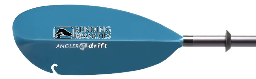 Bending Branches Angler Drift Kayak Paddle Blue