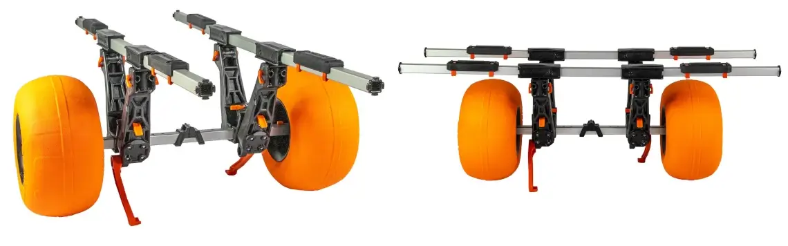 TowNStow BarCart Kayak Cart with Sand Tires