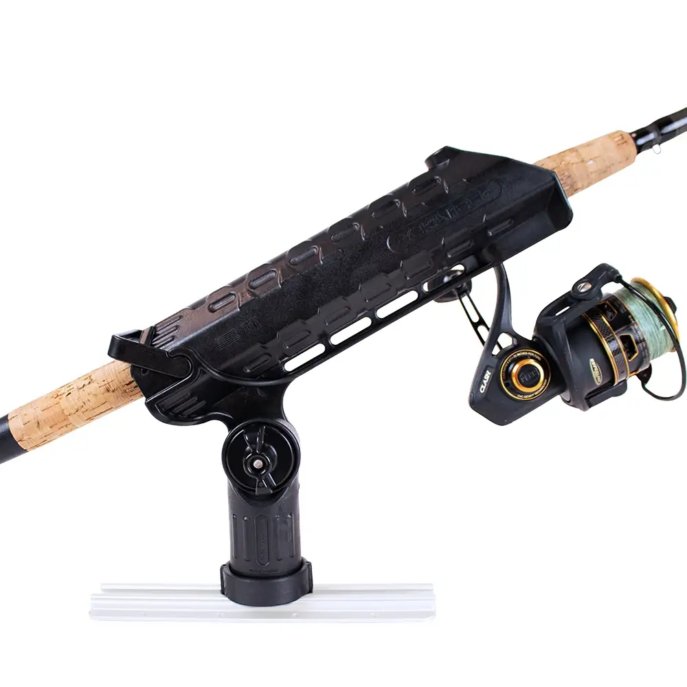 YakAttack AR Tube Rod Holder with Track Mounted LockNLoad Mounting System