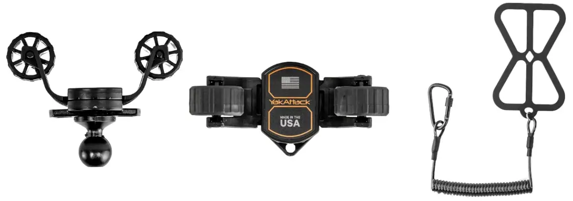 YakAttack RotoGrip Phone Holder, Phone Holder and Tether Only