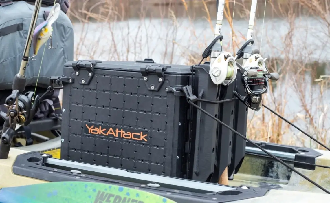 YakAttack TetherTube Rod Holder Hobie Outback Kayak