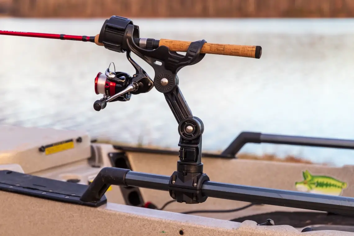 MightyMount Duo Rail Adapter Omega Rod Holder Pro Angler